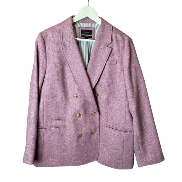 J. Crew Jackets & Blazers - J Crew Bristol Blazer WoolPurple BK012 - Size 20